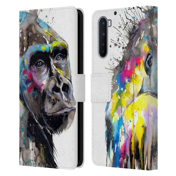 Pixie Cold Animals I See The Future Leather Book Wallet Case Cover For OnePlus Nord 5G