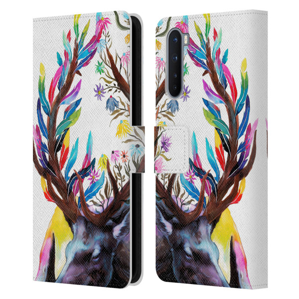Pixie Cold Animals Memories Leather Book Wallet Case Cover For OnePlus Nord 5G