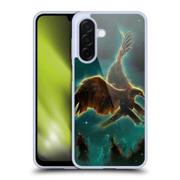 Vincent Hie Animals Eagle Galaxy Soft Gel Case for Samsung Galaxy A26 5G