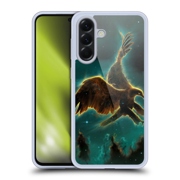 Vincent Hie Animals Eagle Galaxy Soft Gel Case for Samsung Galaxy A56 5G
