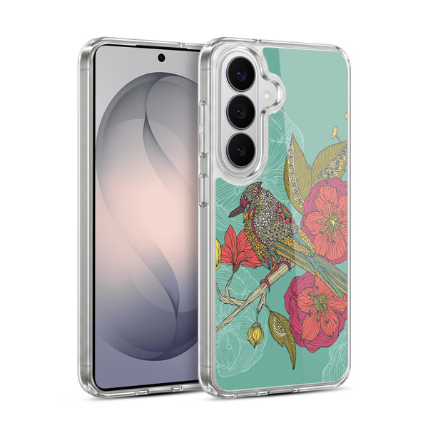 Valentina Birds Contented Constance Soft Gel Case for Samsung Galaxy S26