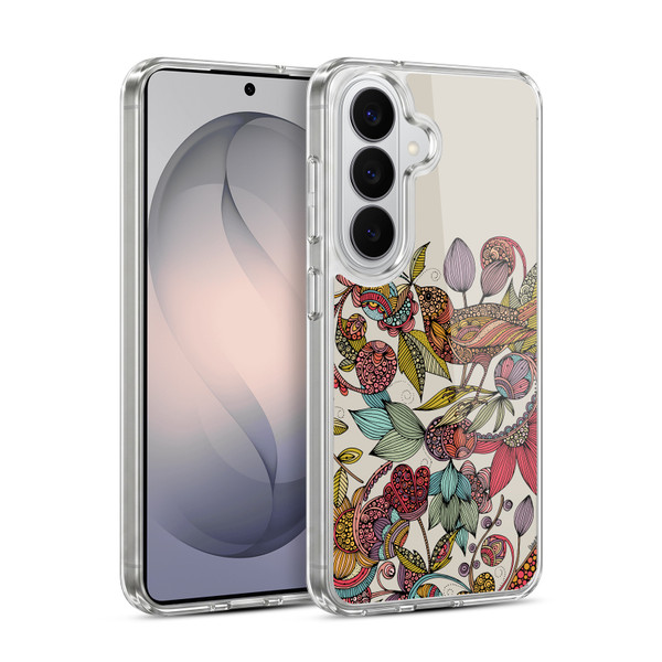 Valentina Birds Flowers Soft Gel Case for Samsung Galaxy S26 Plus