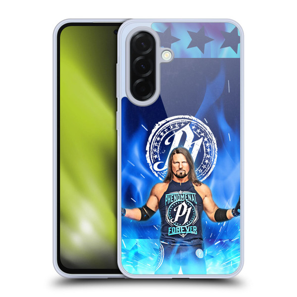WWE Aj Styles Portrait Soft Gel Case for Samsung Galaxy A36 5G