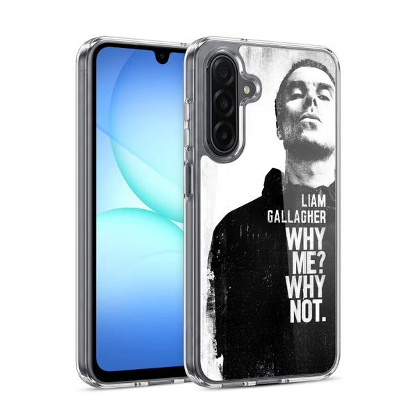 Liam Gallagher Graphics Why Me Soft Gel Case for Samsung Galaxy A17 4G / 5G