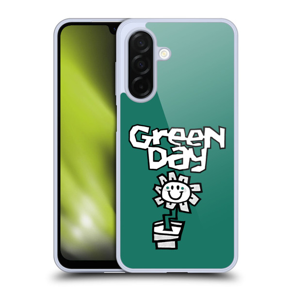 Green Day Graphics Flower Soft Gel Case for Samsung Galaxy A26 5G