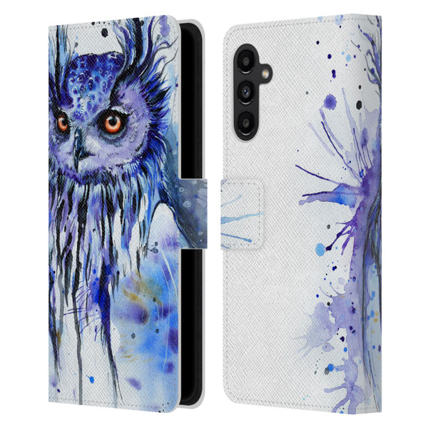 Pixie Cold Animals Secrets Leather Book Wallet Case Cover For Samsung Galaxy A13 5G (2021)