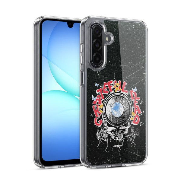 Grateful Dead Graphics Black Soft Gel Case for Samsung Galaxy A17 4G / 5G