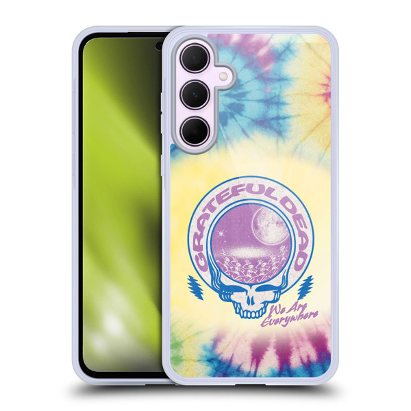 Grateful Dead Graphics Logo Tie Dye Soft Gel Case for Samsung Galaxy A35 5G