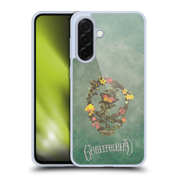 Grateful Dead Graphics Floral Logo Soft Gel Case for Samsung Galaxy A36 5G