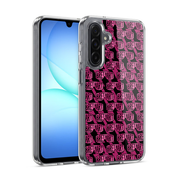 WWE Bret Hart Pattern Soft Gel Case for Samsung Galaxy A17 4G / 5G