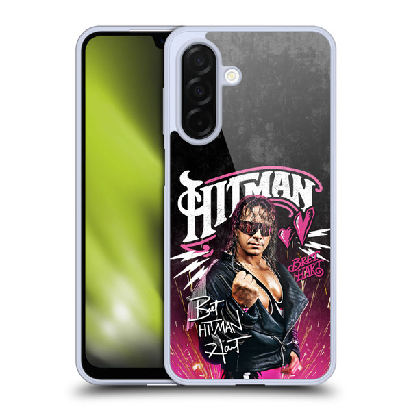 WWE Bret Hart Hitman Graphics Soft Gel Case for Samsung Galaxy A26 5G