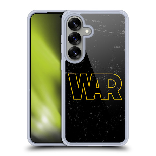 War Graphics Logo Soft Gel Case for Samsung Galaxy S25 & MagSafe