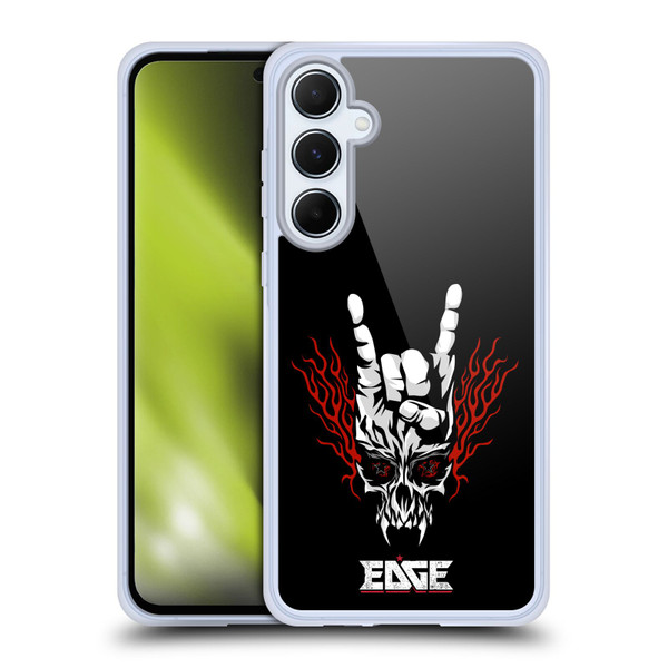 WWE Edge Skull Soft Gel Case for Samsung Galaxy A55 5G