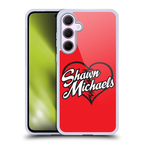 WWE Shawn Michaels Logo Soft Gel Case for Samsung Galaxy A35 5G