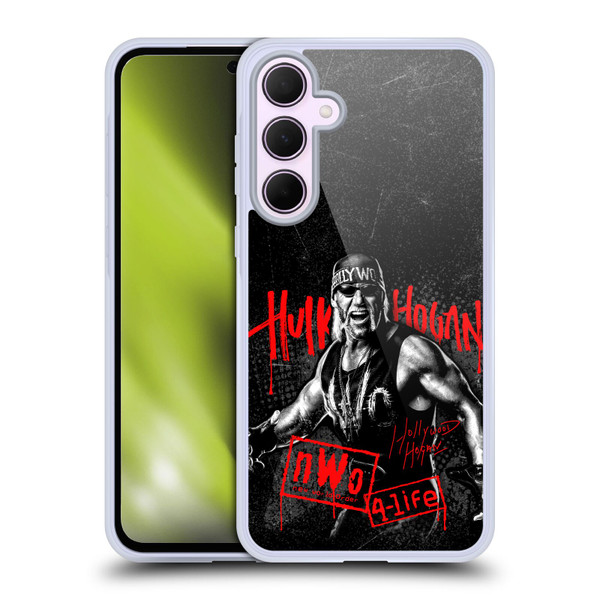 WWE Hulk Hogan Graphics Soft Gel Case for Samsung Galaxy A35 5G