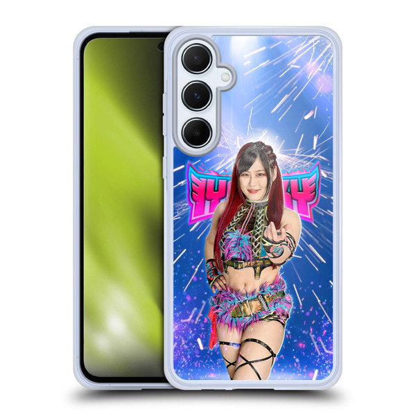 WWE Iyo Sky Portrait Soft Gel Case for Samsung Galaxy A55 5G