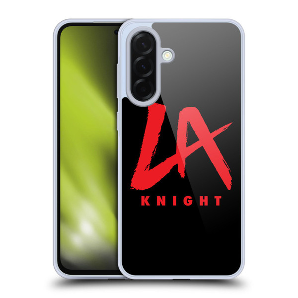 WWE LA Knight Logo Soft Gel Case for Samsung Galaxy A36 5G
