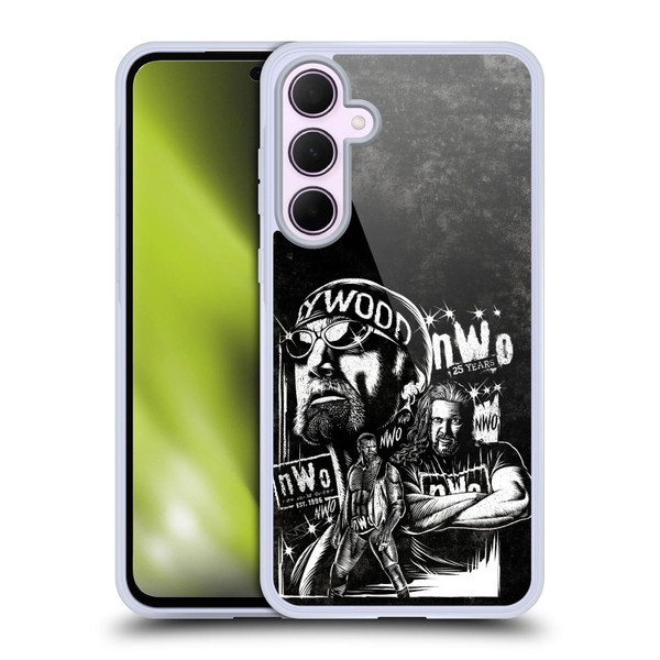 WWE NWO Fathead Superstar Soft Gel Case for Samsung Galaxy A35 5G