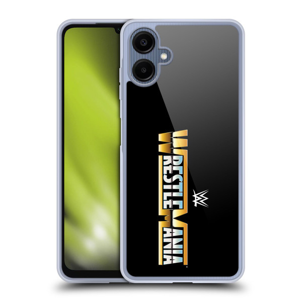 WWE TV Program Logo Wrestlemania Soft Gel Case for Samsung Galaxy A06 4G / 5G