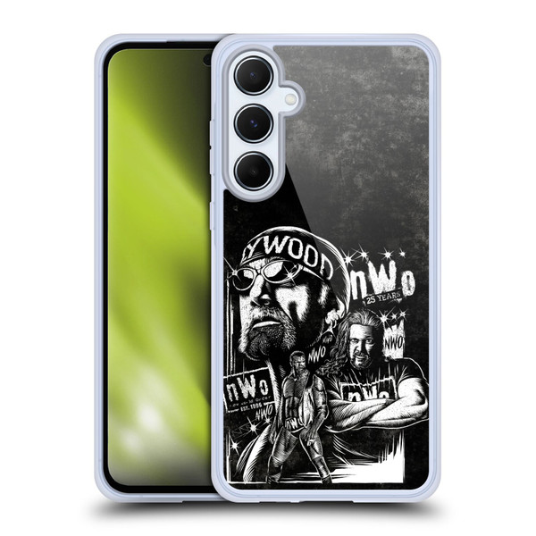 WWE NWO Fathead Superstar Soft Gel Case for Samsung Galaxy A55 5G