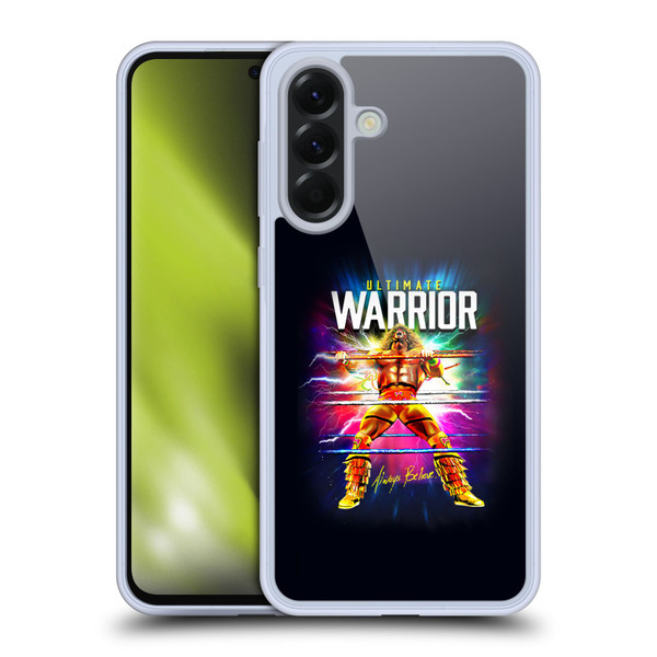 WWE The Ultimate Warrior Retro Blast Soft Gel Case for Samsung Galaxy A56 5G