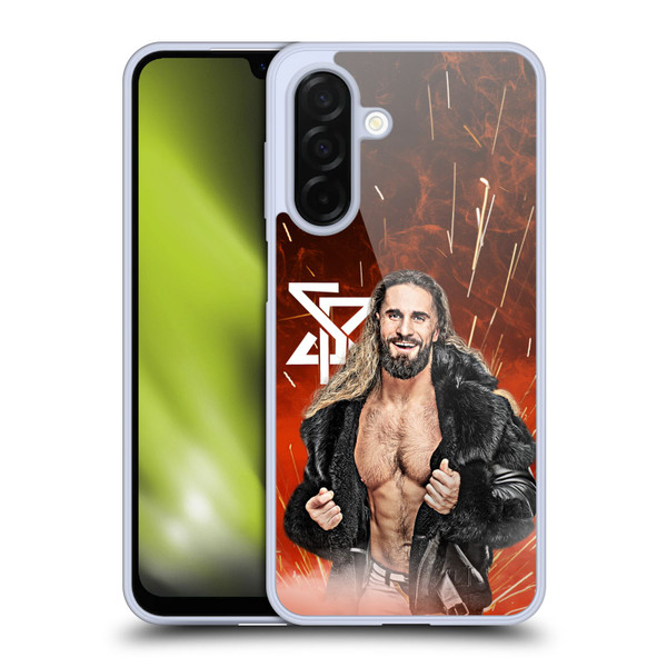 WWE Seth Rollins Graphic Portrait Soft Gel Case for Samsung Galaxy A26 5G