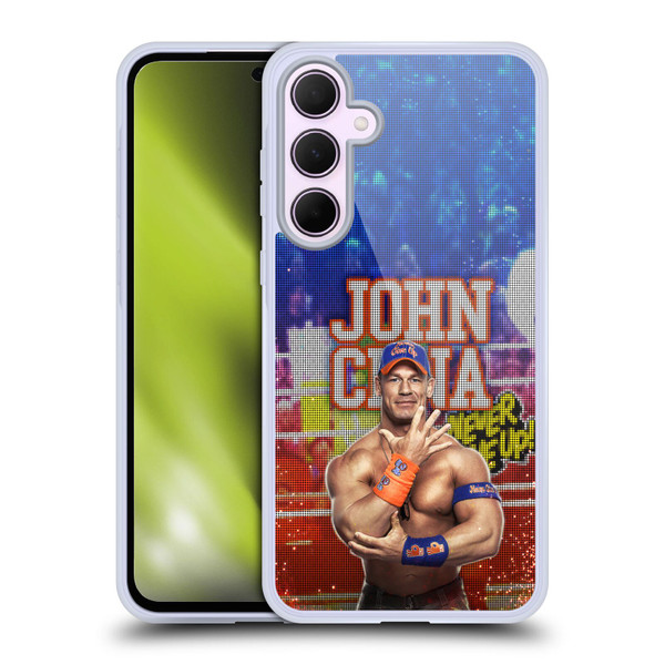 WWE 2017 John Cena LED Image Soft Gel Case for Samsung Galaxy A35 5G