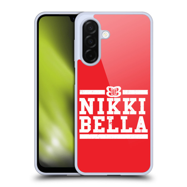 WWE Nikki Bella Logotype Soft Gel Case for Samsung Galaxy A26 5G