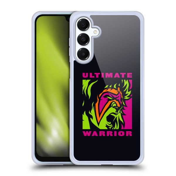 WWE Ultimate Warrior Illustrated Soft Gel Case for Samsung Galaxy A16 5G & MagSafe