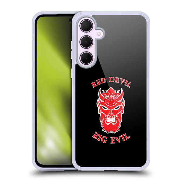 WWE Superstars 8 Undertaker Red Devil Big Evil Soft Gel Case for Samsung Galaxy A35 5G