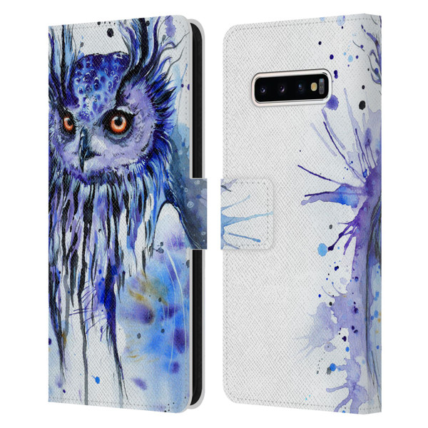 Pixie Cold Animals Secrets Leather Book Wallet Case Cover For Samsung Galaxy S10+ / S10 Plus