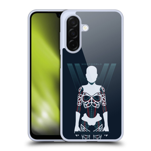 Westworld Graphics Human Host Soft Gel Case for Samsung Galaxy A26 5G