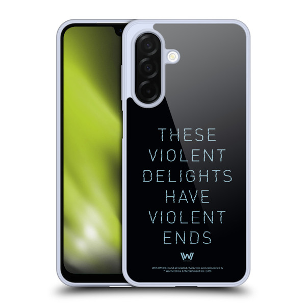 Westworld Graphics Violent Delights Soft Gel Case for Samsung Galaxy A26 5G