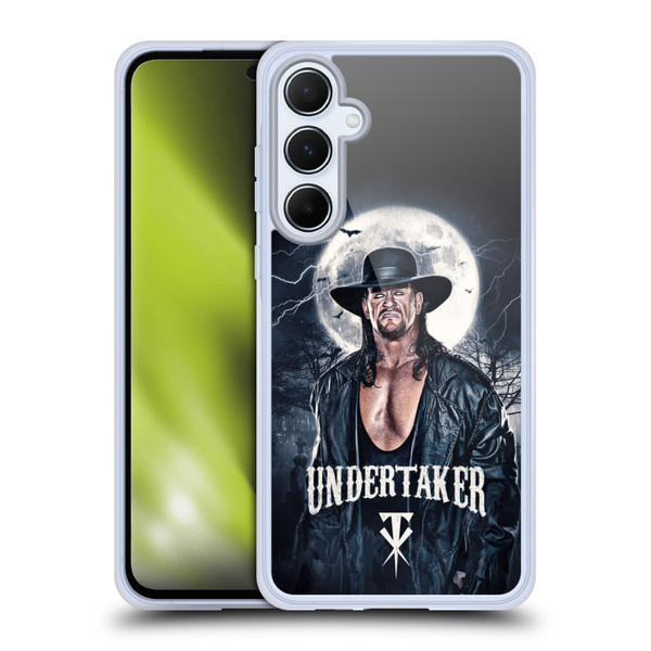 WWE Undertaker Graphics The Undertaker Soft Gel Case for Samsung Galaxy A55 5G