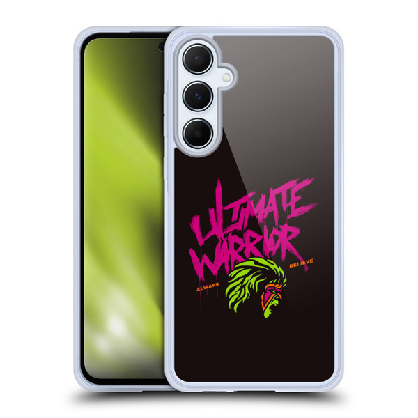 WWE Ultimate Warrior Always Believe Soft Gel Case for Samsung Galaxy A55 5G