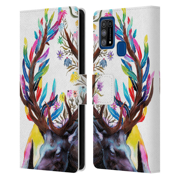 Pixie Cold Animals Memories Leather Book Wallet Case Cover For Samsung Galaxy M31 (2020)