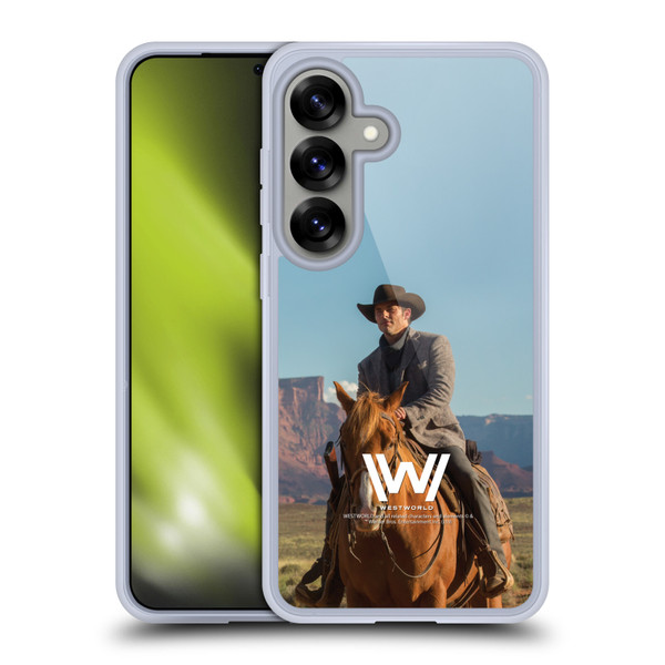 Westworld Characters Teddy Flood Soft Gel Case for Samsung Galaxy S25 & MagSafe
