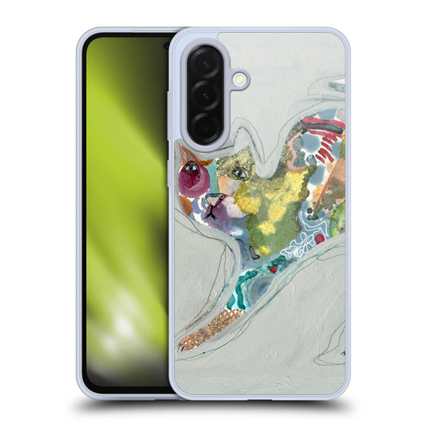 Wyanne Cat Abstract Kitty 2 Soft Gel Case for Samsung Galaxy A36 5G