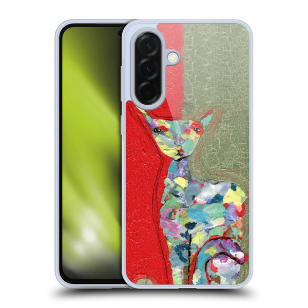 Wyanne Cat Three Cent Attitude Soft Gel Case for Samsung Galaxy A36 5G