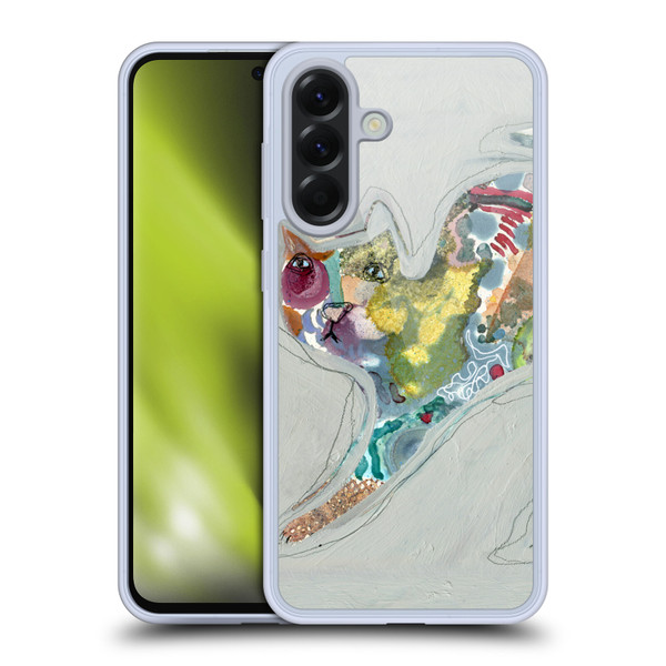 Wyanne Cat Abstract Kitty 2 Soft Gel Case for Samsung Galaxy A56 5G