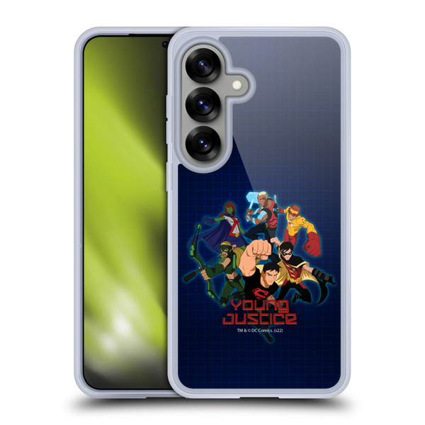Young Justice Graphics Group Soft Gel Case for Samsung Galaxy S25 & MagSafe