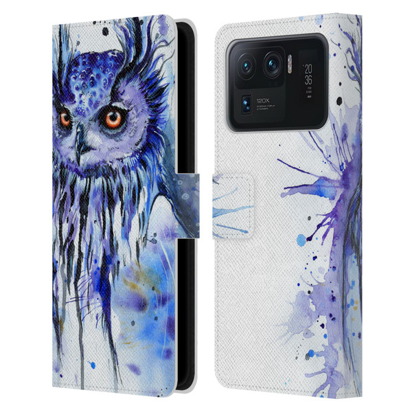 Pixie Cold Animals Secrets Leather Book Wallet Case Cover For Xiaomi Mi 11 Ultra