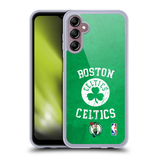 NBA Boston Celtics Distressed Soft Gel Case for Samsung Galaxy A14 5G