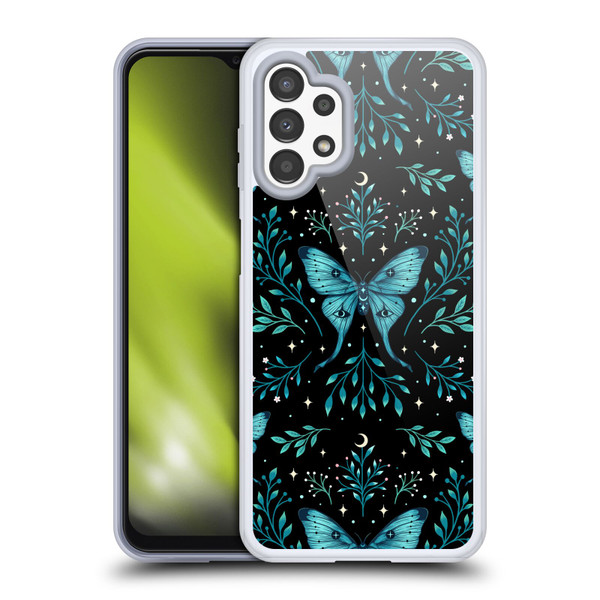 Episodic Drawing Art Butterfly Pattern Soft Gel Case for Samsung Galaxy A13 (2022)