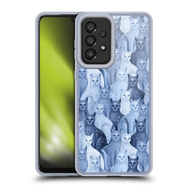 Episodic Drawing Pattern Cats Soft Gel Case for Samsung Galaxy A33 5G (2022)