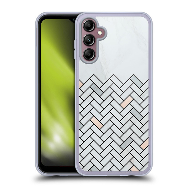 Alyn Spiller Marble Tile Soft Gel Case for Samsung Galaxy A14 5G