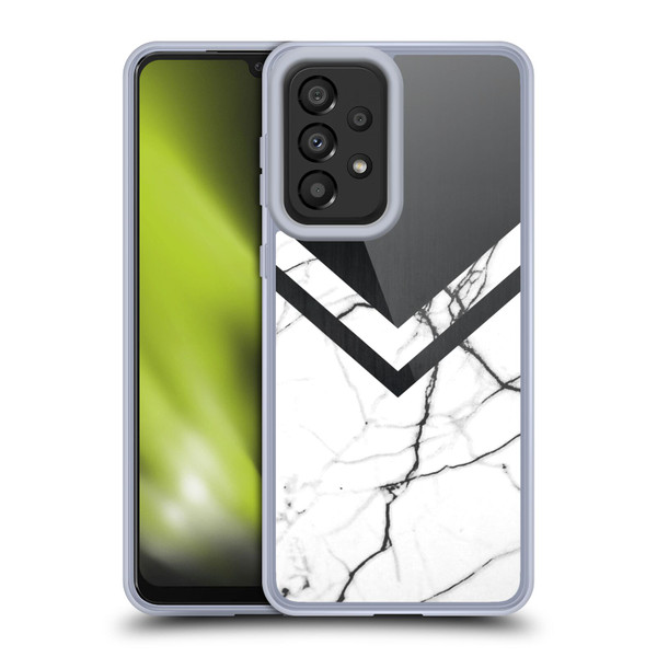 Alyn Spiller Marble Half Cut Soft Gel Case for Samsung Galaxy A33 5G (2022)
