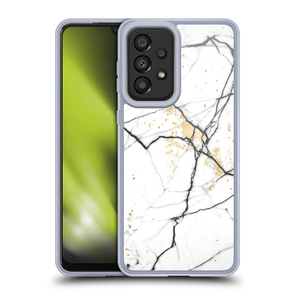Alyn Spiller Marble Plain Soft Gel Case for Samsung Galaxy A33 5G (2022)