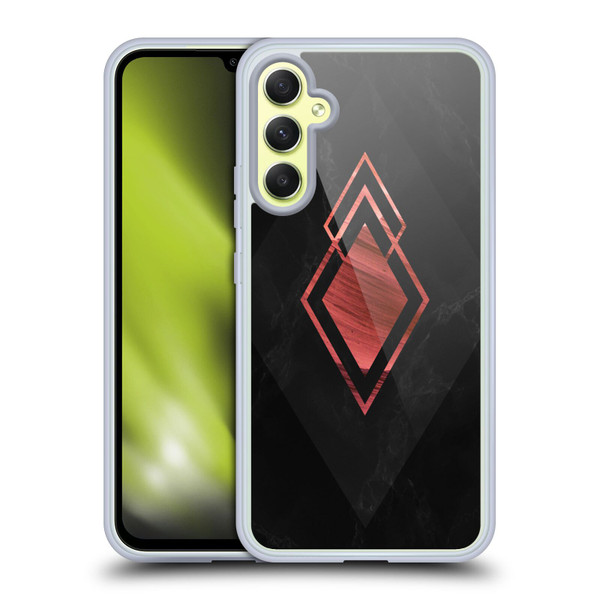 Alyn Spiller Marble Diamond Soft Gel Case for Samsung Galaxy A34 5G