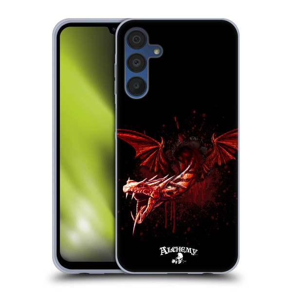 Alchemy Gothic Dragon Devils Travails Soft Gel Case for Samsung Galaxy A15 & MagSafe